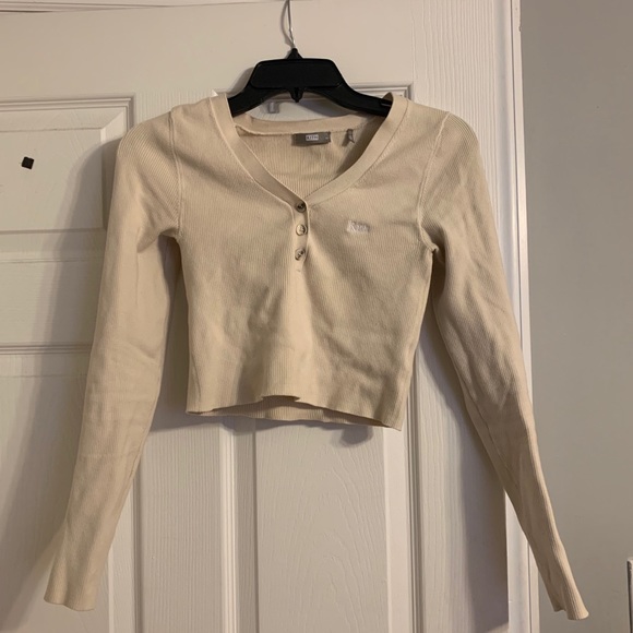 Kith Tops - Kith Ribbed Henley Top